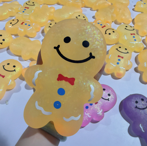 Christmas products Colorful Plastic <b>Gingerbread</b> <b>Man</b> Toys For Kids 2-4 Years Unisex Classic Toy Set - Product Image 4