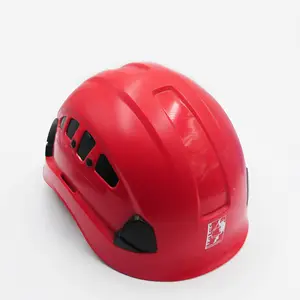 Capacete protetor de cabeça europeu/americano, capacete de segurança ce en397 para escalada, resgate, elétrico e isolante