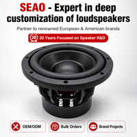 Subwoofer Loudspeaker Custom SEAO 10 Inch 500W RMS OEM ODM Speaker Audio Mobil untuk Merek Eropa dan AS