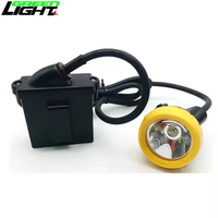 KL12M KL8M KL5M Filaire Mining Cap Lumières 10000 Lux Avec 6.6Ah Li-Ion Batterie Antidéflagrant Miner Lampe