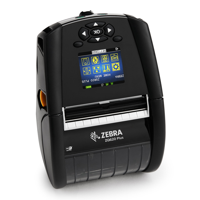 Zebra ZQ620 Plus Thermal Barcode Printer 203dpi Mini Multi-Function Mobile 4 Inch Print Width Thermal Printer