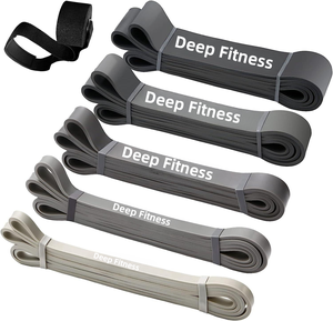 Fasce Elastiche per Allenamento Fitness Profondo, Marchio Privato, Bande per <span class=keywords><strong>Esercizi</strong></span> <span class=keywords><strong>con</strong></span> Pesi per <span class=keywords><strong>Braccia</strong></span> - Product Image 4