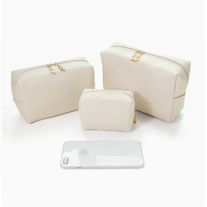 PU <strong>Leather</strong> Makeup <strong>Bag</strong> for Travel Portable <strong>Small</strong> Cosmetic Purse Organizer for Women and Girls Makeup <strong>Bag</strong> with Zipper - Product Image 6