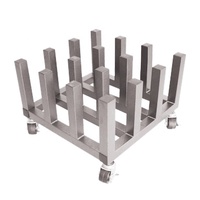 Support de rangement pour rouleaux de vinyle pour sols mobiles
