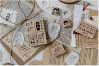 17pcs mini tampons en caoutchouc artisanaux boule de noël mignons pour la fabrication de cartes artisanales