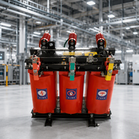 Transformateur de type sec SCB12-30/10-0.4KV, transformateur haute tension, transformateur à double enroulement à noyau de cuivre