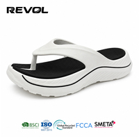 Sandales Tongs Homme Tendance en EVA, Antidérapantes, Amortissantes, à Semelle Épaisse, Confortables pour la Plage – Nouveauté Fabricant