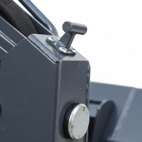 Chargeuse compacte sur chenilles avec moteur diesel Kubota, pompe et engrenages pour l'agriculture et la construction
