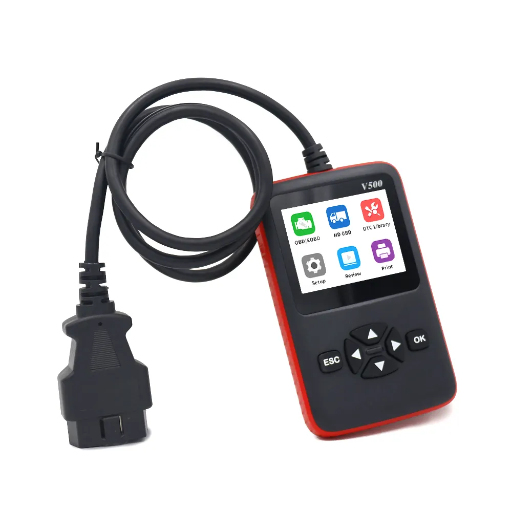Diesel & Auto 2-in-1 Code Reader truck scanner heavy duty diagnostic tool