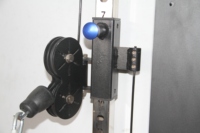Equipo de Fitness Máquina Multifuncional de Poleas de Pared Crossover Trainer Media Jaula de Sentadillas y Doble Polea