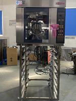 Horno eléctrico comercial de convección de 5 bandejas con panel de control digital