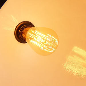 Эдисон в стиле лофт, винтажная промышленная Подвесная лампа в стиле ретро, лампочка E27, металлический оттенок, украшение для ресторана, кафе, бара, подвесной светильник - Product Image 6