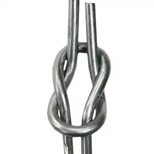 Factory price high quality double loop stainless steel tie wire/ galvanized double loop tie wire