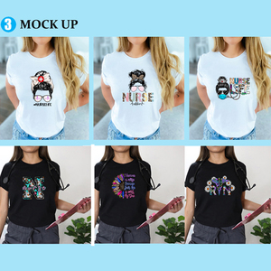 Logo personalizzato medico infermiere uniformi ospedale infermieristica top abbigliamento da lavoro medico infermiere <span class=keywords><strong>magliette</strong></span> - Product Image 6