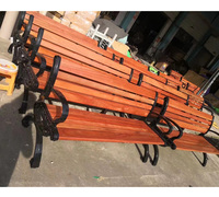 Meubles de jardin modernes de haute qualité, banc de jardin extérieur, banc de parc