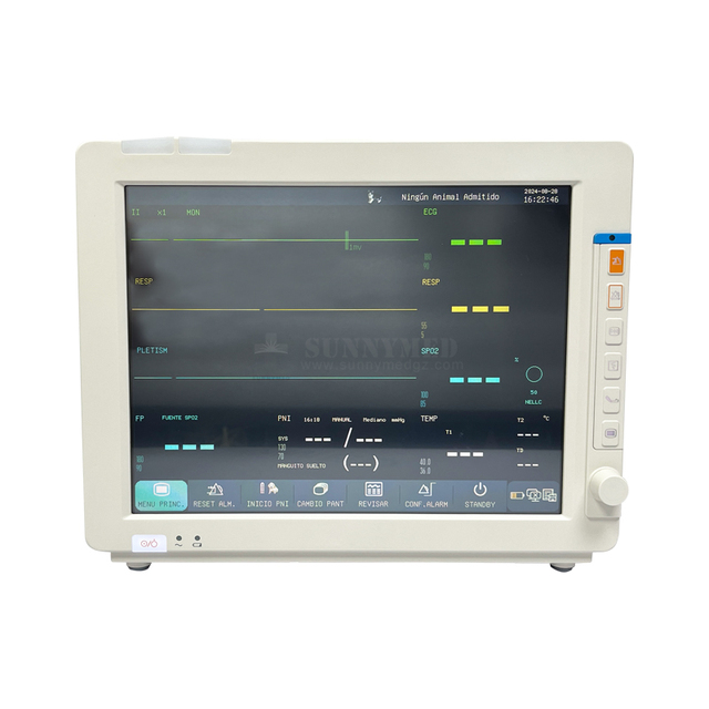 SYW-NC12-V Portable Veterinary Medicine Comen NC12-V Animal EKG Smart Monitor Ecg Machine Vet Multi Parameter Patient Monitor