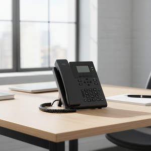 <span class=keywords><strong>Telefono</strong></span> IP SIP KS30 di Facile Implementazione con <span class=keywords><strong>Gestione</strong></span> Web, Supporto 2 Account SIP, Voce HD, Doppie Porte 10/100M, <span class=keywords><strong>Telefono</strong></span> VoIP Desktop per Aziende - Product Image 1