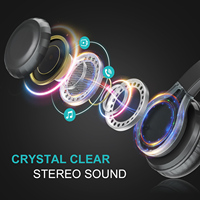 Grosir mikrofon headset suara stereo headset kantor bisnis noise canceling
