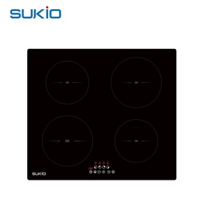 Cuisinière à Induction intégrée, 4 brûleurs, contrôle tactile, plaque de cuisson électrique en céramique - Product Image 1