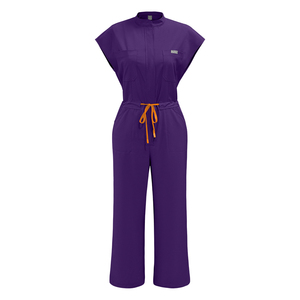 Novedad 2026: Conjunto de uniforme médico rosa intenso más vendido para enfermeras, ropa de trabajo y monos para mujer. - Product Image 4