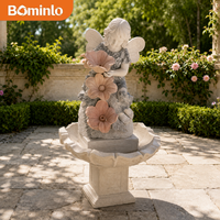 Fontaine murale décorative surdimensionnée personnalisée, sculptée à la main, style européen classique, décoration de jardin extérieur