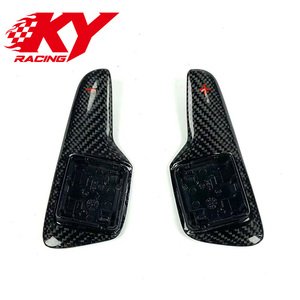 Volante Deportivo Personalizado de Fibra de Carbono con Palancas de Cambio para Chevrolet Corvette C6 C7 C8 Z06, Interior de Auto - Product Image 4