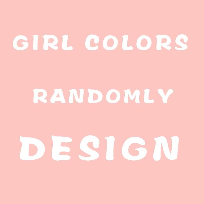 Couleurs de filles mélangées