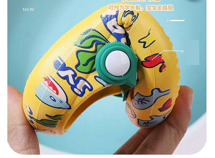 Children Garden Clogs Anti-Slip EVA Garden Shoes Custom Printed Slippers Sandals