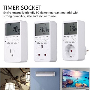Enchufe electrónico con temporizador Digital, toma de corriente con temporizador de 220V CA, temporizador, temporizador, relé de tiempo, Control programable, para UE, EE. UU., Reino Unido - Product Image 6