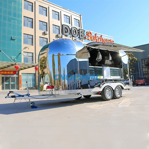 Remorque alimentaire mobile Chammp 5m entièrement équipée Foodtruck remorque de restauration en acier inoxydable ue Food Truck à vendre - Product Image 2