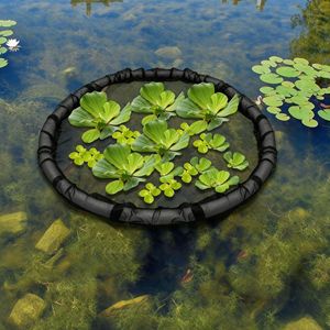 Circular <b>Pond</b> Plant Protector Floating Island Net Black Polyester Diameter 45 60 64 80 Plant Protection Garden <b>Netting</b> - Product Image 1