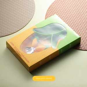 <span class=keywords><strong>Assiette</strong></span> à dîner à double <span class=keywords><strong>ventouse</strong></span> en forme de maïs en silicone pour enfants conception à trois compartiments plat complémentaire alimentaire monobloc bébé - Product Image 6