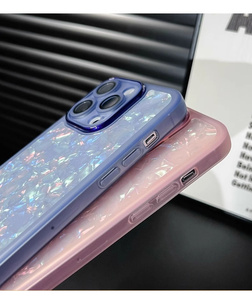 Custodia per telefono con fotocamera Glitter Bling per Samsung Galaxy S24 Ultra S23 <span class=keywords><strong>FE</strong></span> S22 S25 iPhone 17 16 15 <span class=keywords><strong>Cover</strong></span> in <span class=keywords><strong>Silicone</strong></span> morbido - Product Image 4