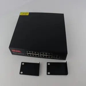 Top Quality Stock 16 Port Network And Fiber To Copper Media Converter Poe Switch