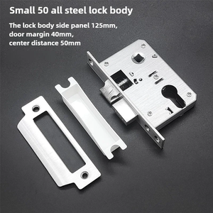 SSR S209 Stainless Steel <b>Key</b> Operated Multifunctional Anti Lift <b>Lock</b> Body 150x50x65mm Household Universal Type - Product Image 3