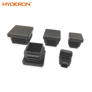 Hyderon Embout carré en plastique pour tube, protection de pied de meuble, capuchon anti-usure, couvercle d'étanchéité - Product Image 1