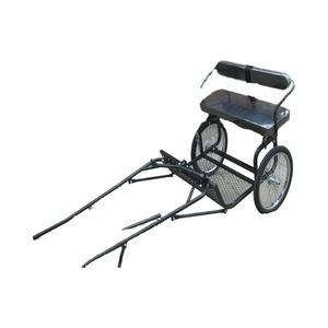 Carro equestre trainato da Pony in acciaio imbronciato stile USA professionale - Product Image 3