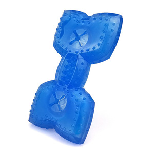 Jouet à mâcher rafraîchissant <span class=keywords><strong>pour</strong></span> chien et <span class=keywords><strong>chat</strong></span> en TPR écologique OEM/ODM - Durable, résistant, congelable, <span class=keywords><strong>pour</strong></span> l'été, <span class=keywords><strong>anneau</strong></span> <span class=keywords><strong>de</strong></span> <span class=keywords><strong>dentition</strong></span> <span class=keywords><strong>pour</strong></span> chiot - Product Image 1
