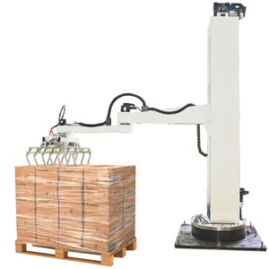 Pallet Stacker Machine for <b>Seed</b> Rice Animal Food Mortar Palletizing Plaster Gypsum Sand 25kg Bags Column Robot Palletizer Column - Product Image 4