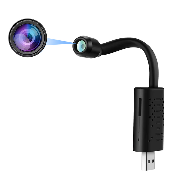 Smart AI Human Detection USB Home Surveillance IP Wifi Camera 1080P Motions Micro Camcorder Motion Detection Mini Camera