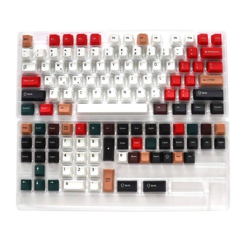 Clavier R2-129, touches blanc mélangé clair