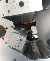 Système hybride UV LED 30W/cm 395nm de qualité automatique pour machine d'impression flexographique - Imprimantes d'étiquettes et de cartes, durcissement UV en ligne 8 couleurs