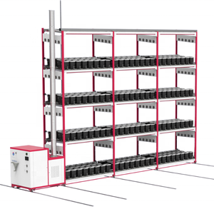 Thủy canh container dọc nhà kính trong nhà thực vật khí canh dọc phát triển hệ thống với LED phát triển đèn - Product Image 1