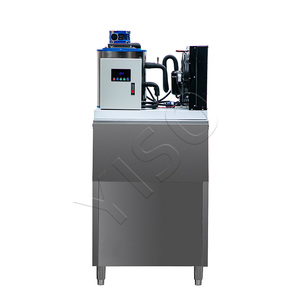 Machine à glace en flocons sans coque YISO à économie d'énergie, production quotidienne de 200 kg, en acier inoxydable de qualité alimentaire, refroidissement par air et eau, pour supermarché - Product Image 1