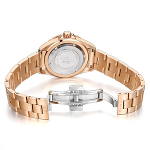 Часы I&W CARNIVAL: Кварцевые, класса люкс, из нержавеющей стали, 30 мм, с указателем даты, для вечеринок, модный браслет, женские - Product Image 3