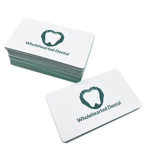 Cartes de visite professionnelles personnalisées haut de gamme en papier épais avec impression typographique et finition gaufrée sur papier de luxe - Product Image 2