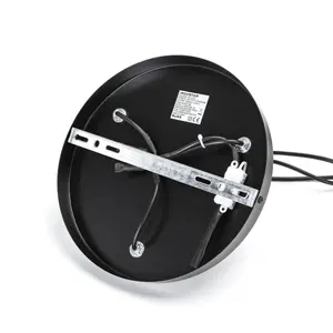 Lampada a sospensione in ferro E27*3, senza sorgente luminosa, ideale per decorare gli spazi e fornire illuminazione ambientale. - Product Image 2