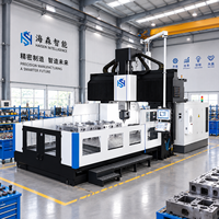 Centre d'usinage CNC horizontal de haute précision avec broche motorisée BT50 et 3 axes pour grandes pièces