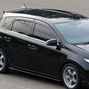 Pare-soleil auto-adhésif teinté foncé, déflecteur de vent et de pluie en acrylique pour <span class=keywords><strong>Toyota</strong></span> <span class=keywords><strong>Auris</strong></span> 2007-2018 Hatchback, visières de porte 4 pièces - Product Image 3