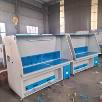Table de polissage et de meulage à aspiration descendante en acier galvanisé YJ Industrial avec collecteur de poussière 3kW/5.5kW certifiée CE